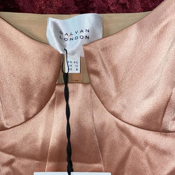 GALVAN LONDON PHOEBE BUSTIER DRESS - Picture 2 of 5